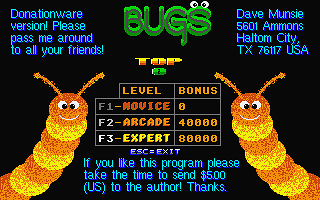 Dave Munsie: Volume I atari screenshot